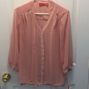 NWT Elle pink blouse 👚